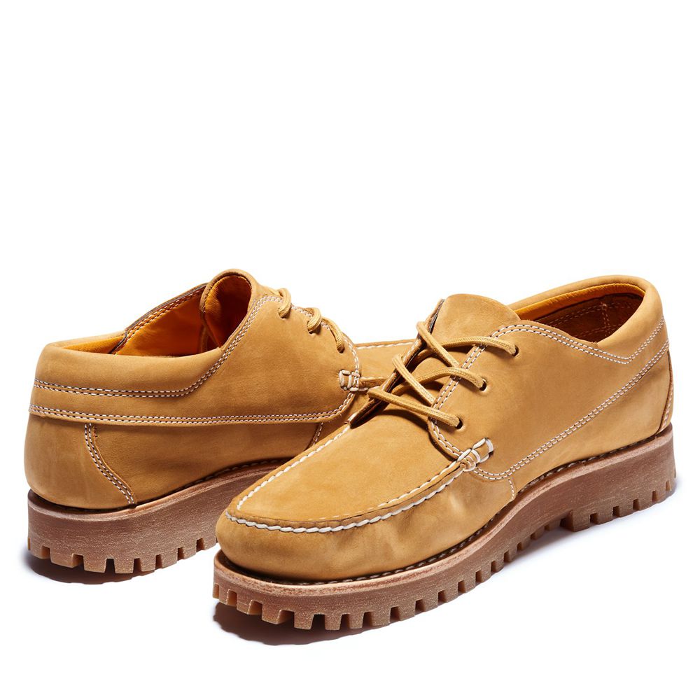 Timberland Παπούτσια Της Οξφόρδης Ανδρικα Καφε - Jackson\'s Landing Moc-Toe - Greece 3481059-NL